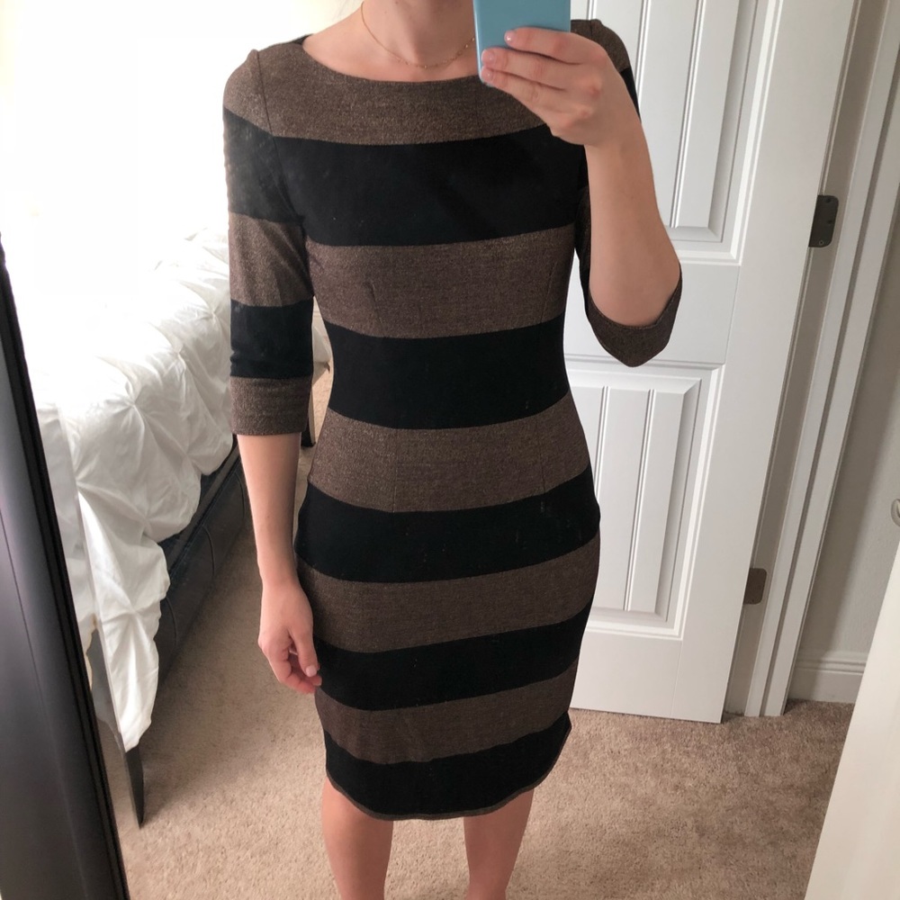 Striped Cache Dress